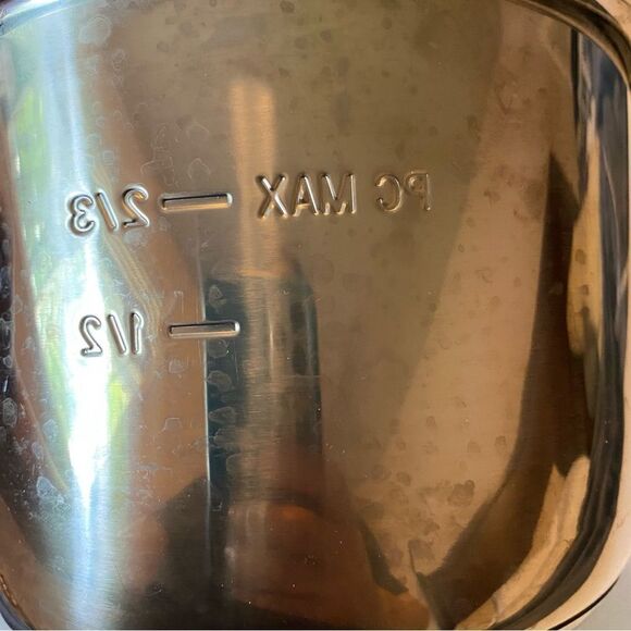Instant Pot Stainless Steel Inner Cooking Pot Mini 3 Quart 7.8'' diam x 4.92'' - Picture 3 of 4